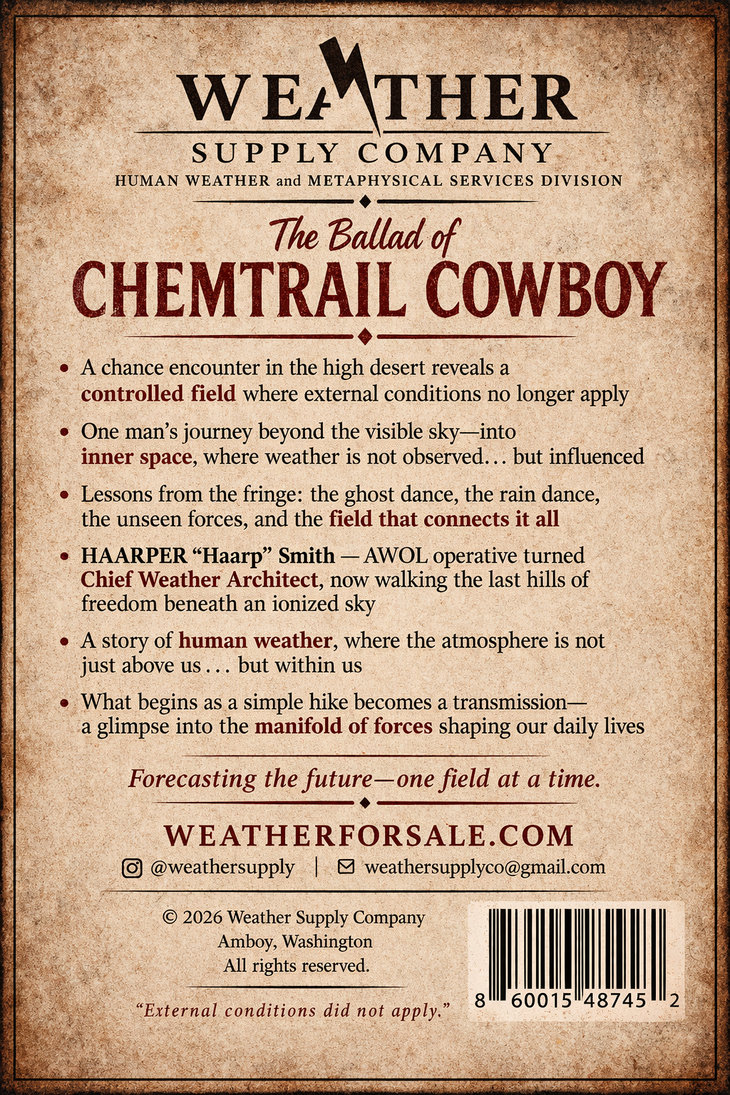 The Ballad of the Chemtrail Cowboy -- Comic Book - Image 6